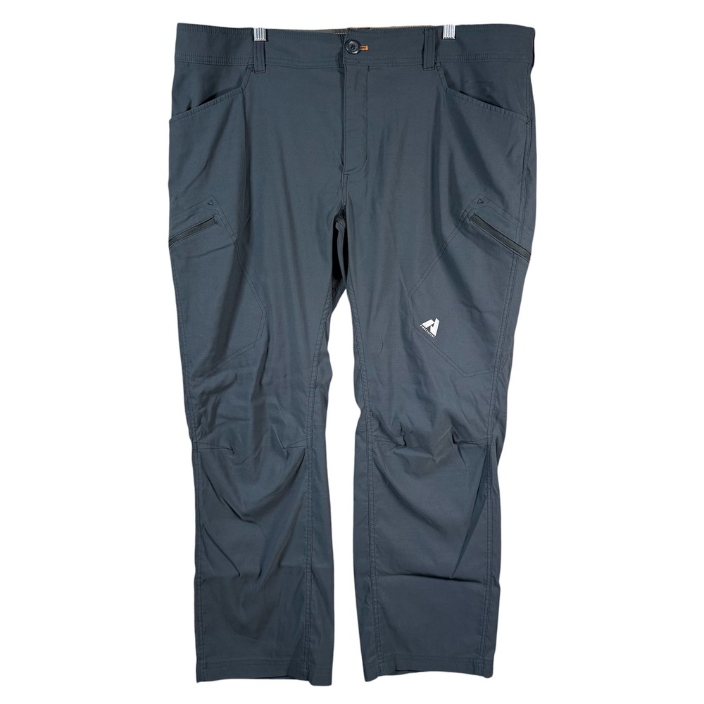 Eddie Bauer Pants‎ First Ascent Guide Mens 40x30 Gray Nylon Stretch Hiking Cargo